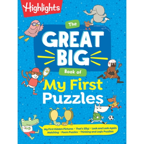 Pre-Owned The Great Big Book of My First Puzzles (Paperback) 1644728737 9781644728734