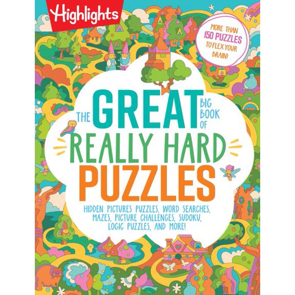 Pre-Owned The Great Big Book of Really Hard Puzzles (Great Big Puzzle Books): Kid Tested by Mrs. Kooy's 4th-grade Students Paperback