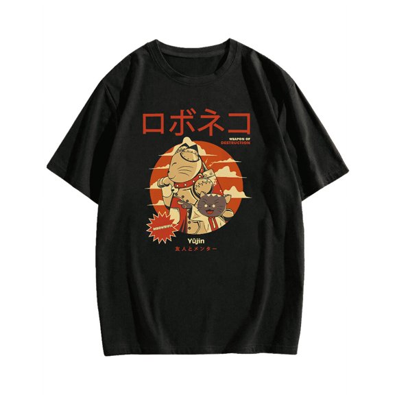 The Great Café of Okinawa Cotton casual T-shirt