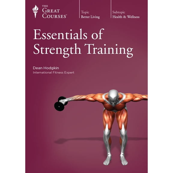 The Great Courses: Essentials of Strength Training, 9781598039221, 1598039229, Paperback,