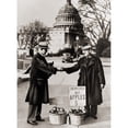 thumbnail image 1 of The Great Depression. Unemployed Man Sells Apples Near The Capitol In Washington D.C. As The Great Depression Deepened, 1 of 2