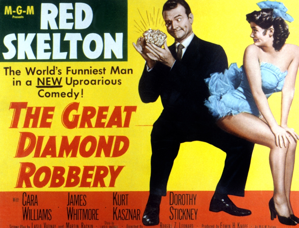 The Great Diamond Robbery Canvas Art - (28 x 22)