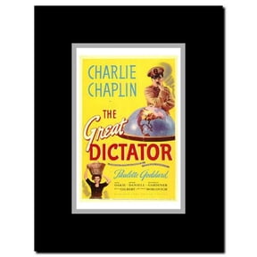 The Great Dictator Framed Movie Poster