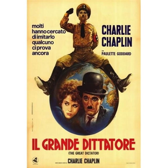 The Great Dictator Movie Poster - 11 x 17 in.