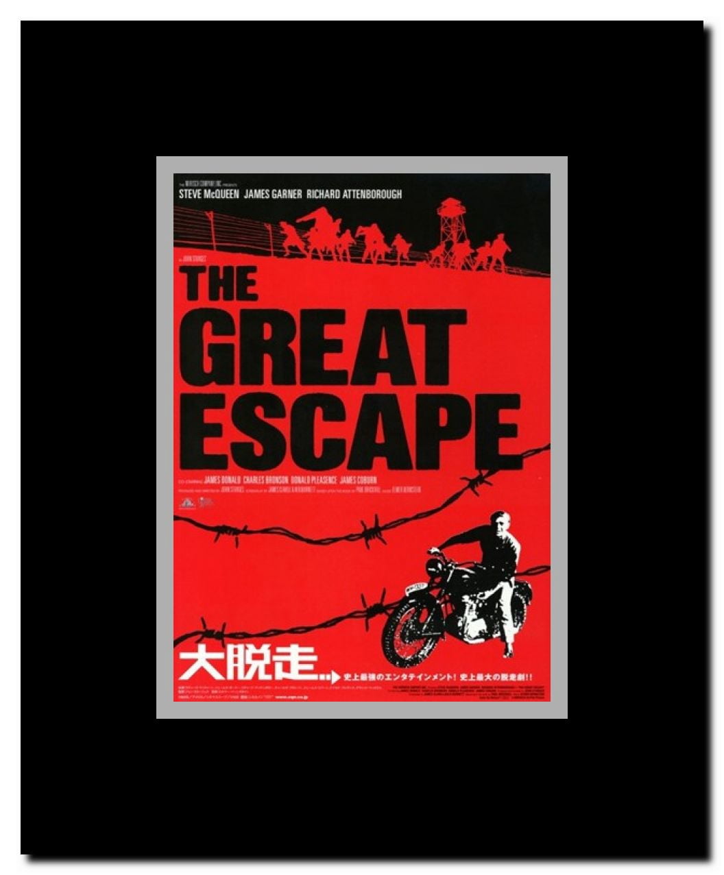 The Great Escape Framed Movie Poster