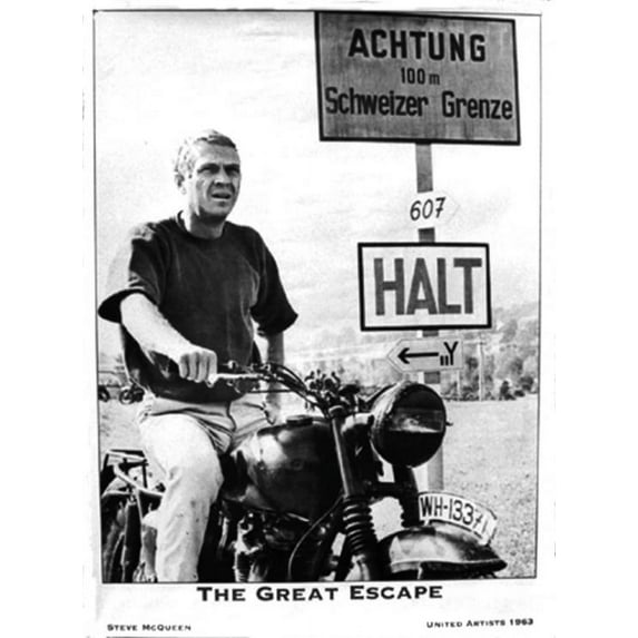 The Great Escape Movie Poster Poster by (24 x 36)