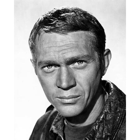 The Great Escape Steve McQueen portrait as Hilts the Cooler King 8x10 inch photo