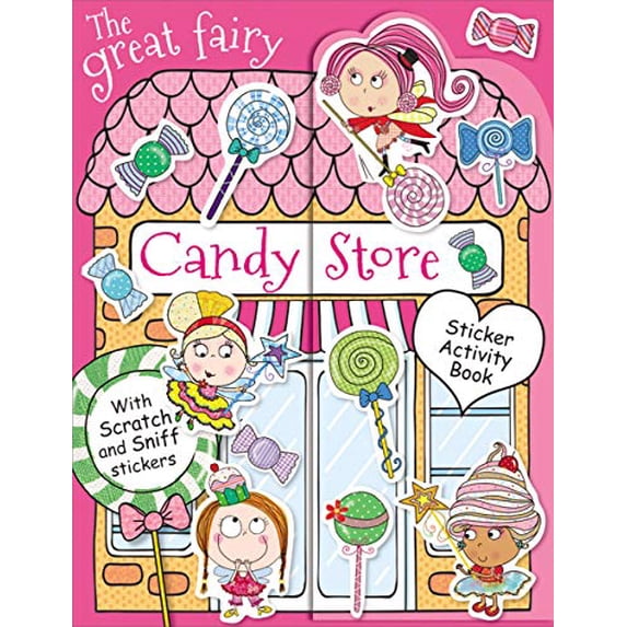 Pre-Owned The Great Fairy Candy Store Sticker Activity Book (Unknown) 1782359672 9781782359678
