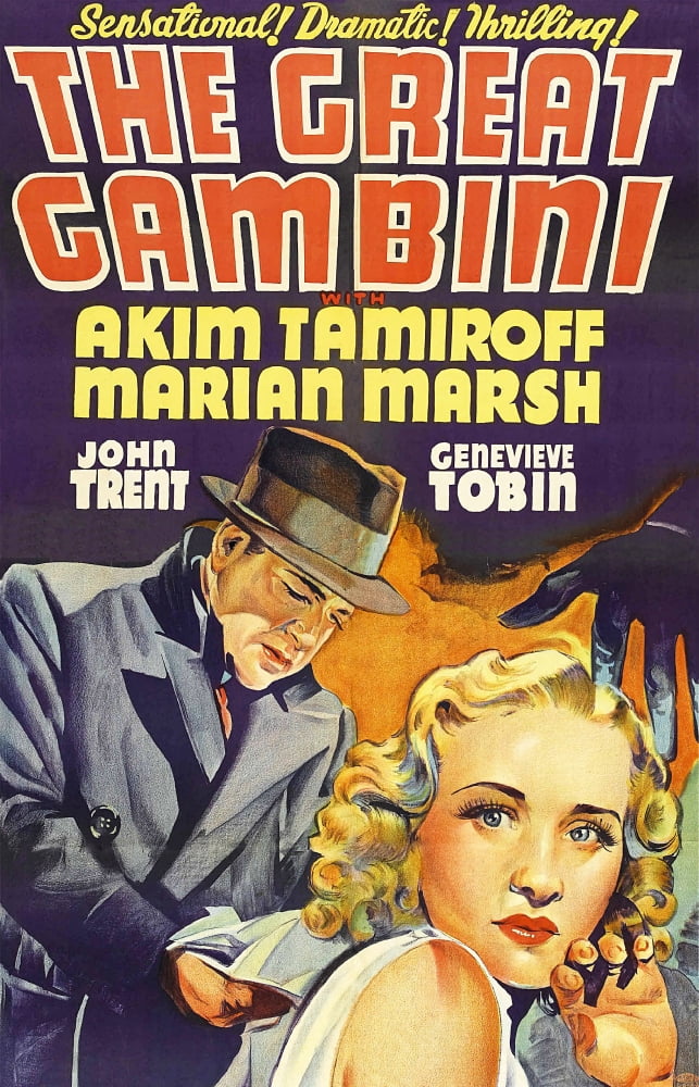 The Great Gambini U Canvas Art - (24 x 36)