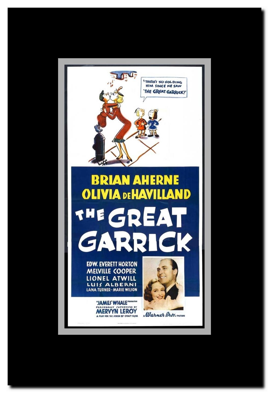 The Great Garrick Framed Movie Poster