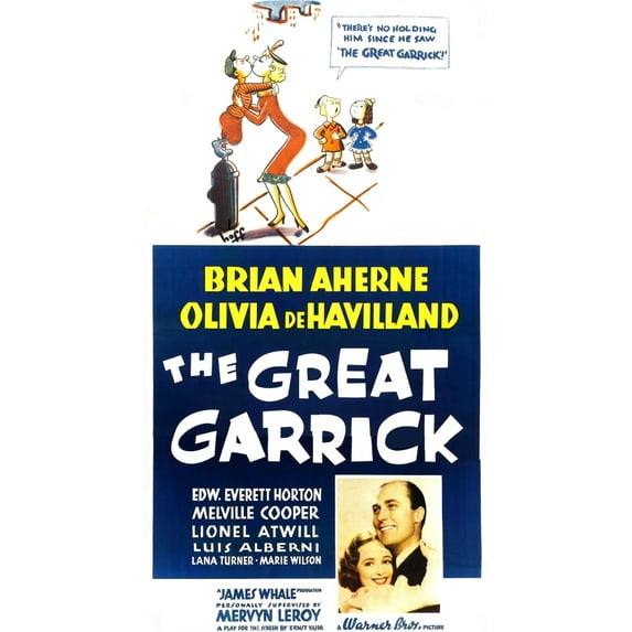 The Great Garrick Us Poster Art Bottom From Left: Olivia De Havilland Brian Aherne 1937 Movie Poster Masterprint (24 x 36)
