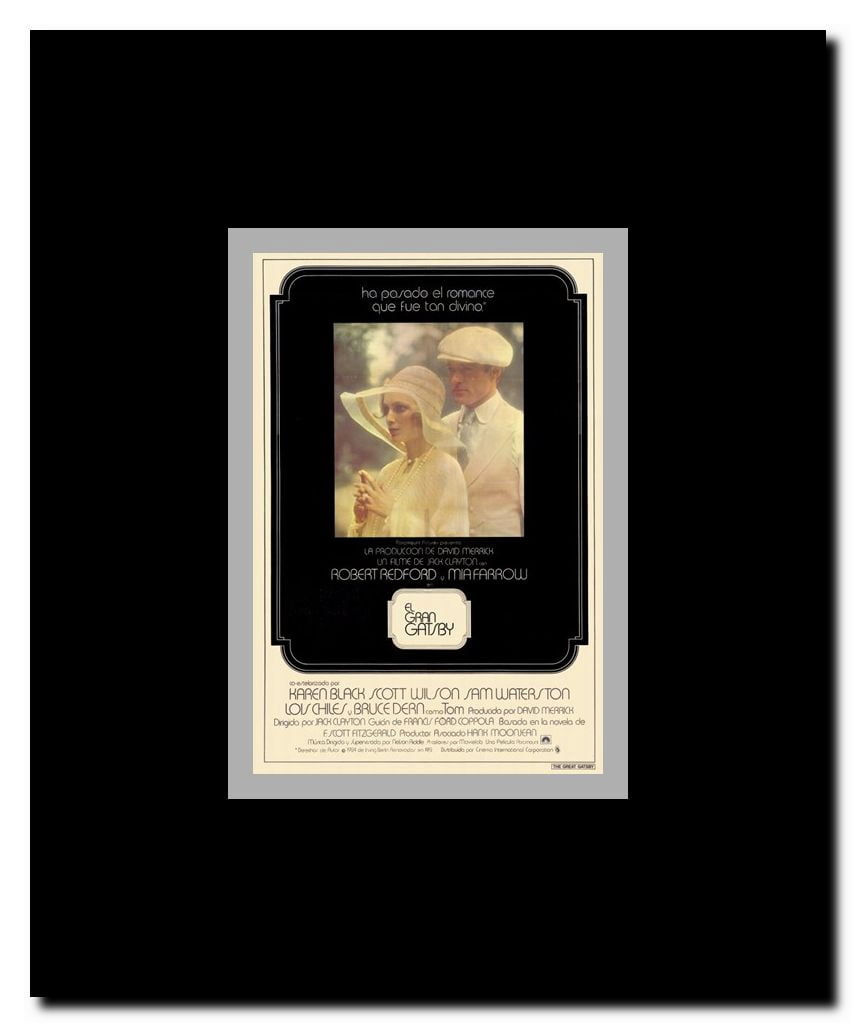 The Great Gatsby Framed Movie Poster