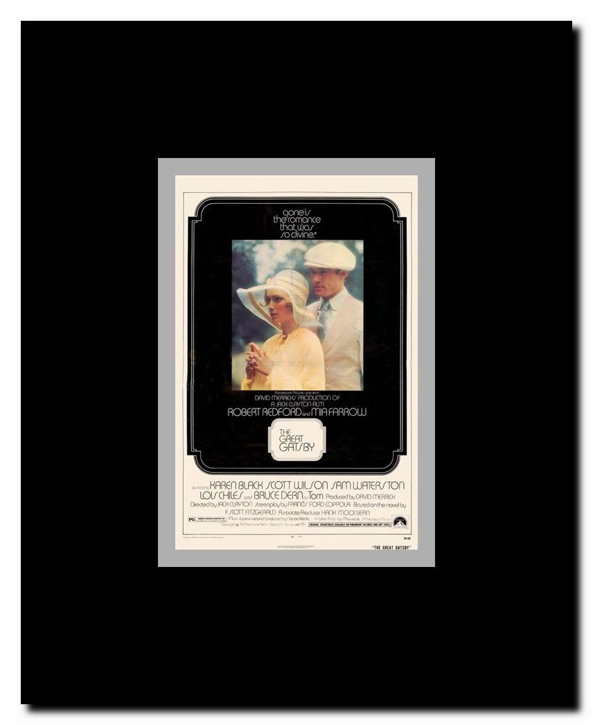 The Great Gatsby Framed Movie Poster