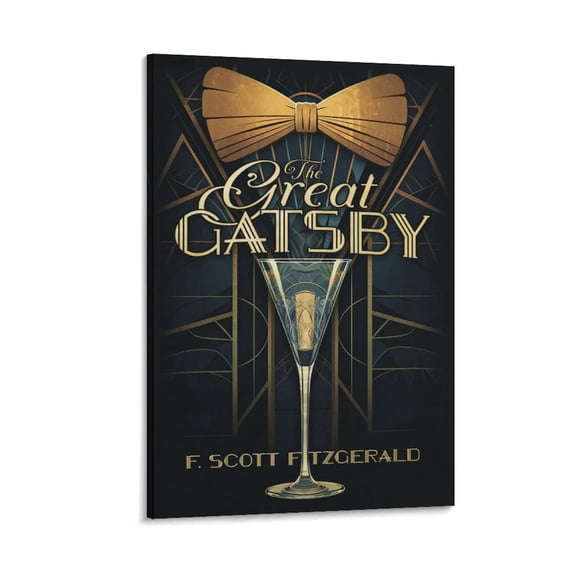 The Great Gatsby Movie Poster (11) Canvas Poster Wall Art Picture Prints Hanging Photo Gift Decor Home Posters Artworks 12x18inch(30x45cm)