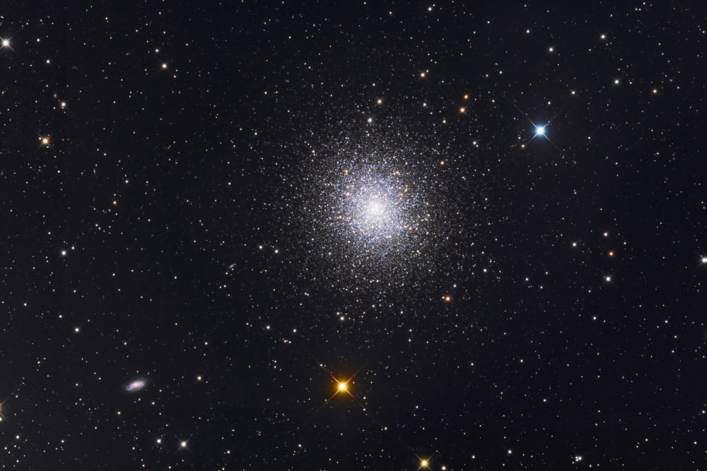 The Great Globular Cluster in Hercules Canvas Art - Roth RitterStocktrek Images (34 x 23)