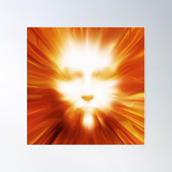 The Great God Lugh By Rev. Paul Messerle, Hp Poster Wall Art, Modern Wall Decor For Living Room Bedroom, 16x16 UNFRAMED