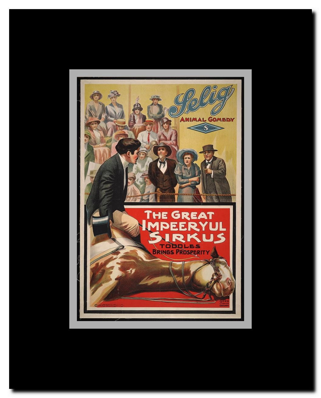The Great Impeeryul Sirkus Framed Movie Poster