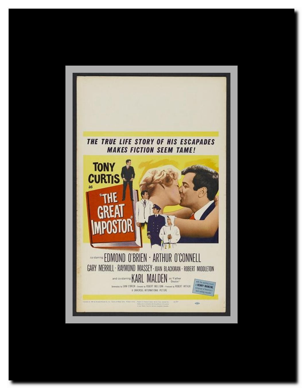 The Great Impostor Framed Movie Poster