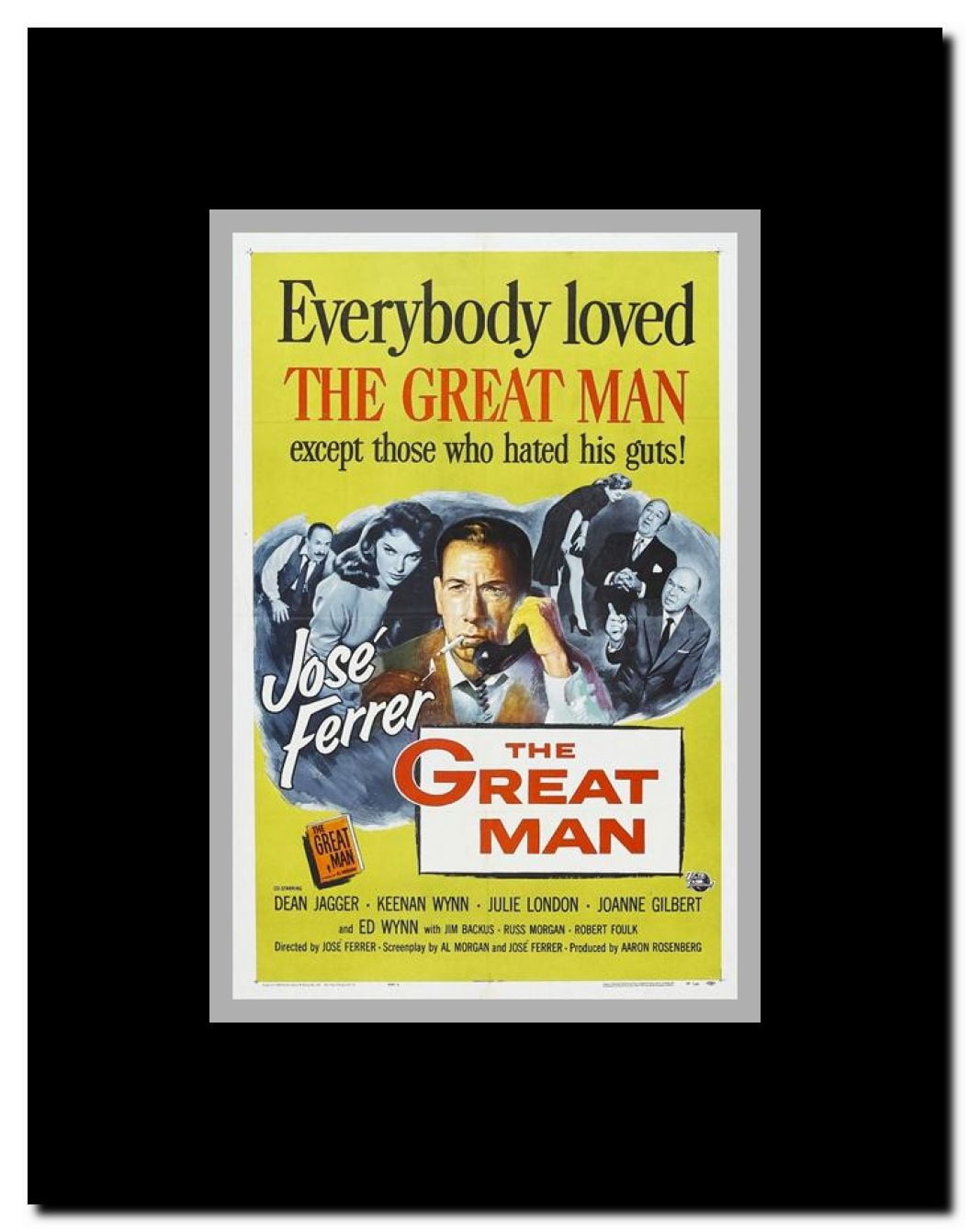 The Great Man Framed Movie Poster
