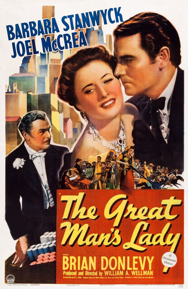 The Great ManS Lady Canvas Art - (24 x 36)