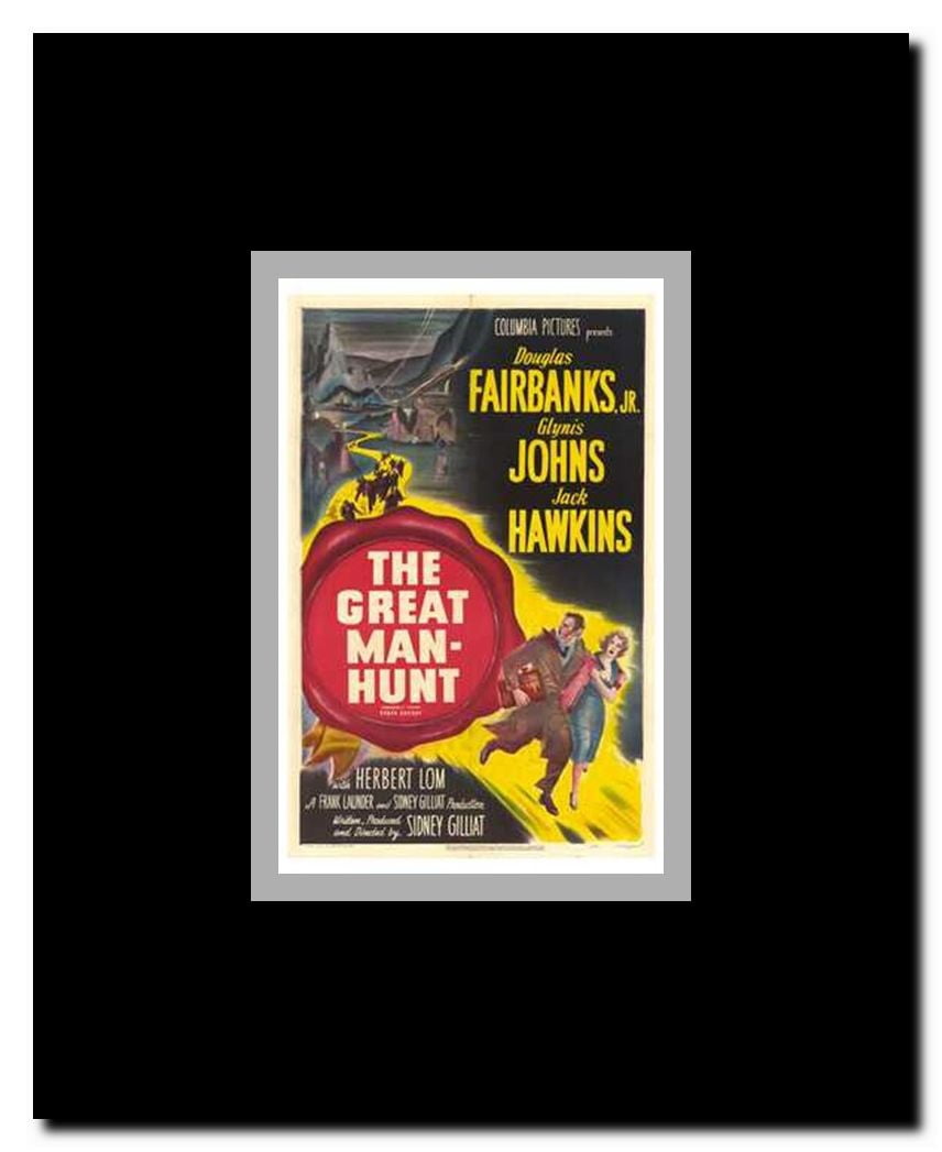 The Great Manhunt Framed Movie Poster