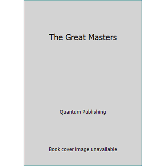 Pre-Owned The Great Masters Edition: Reprint Paperback