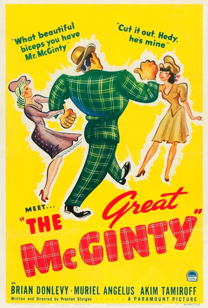 The Great Mcginty U Canvas Art - (24 x 36)