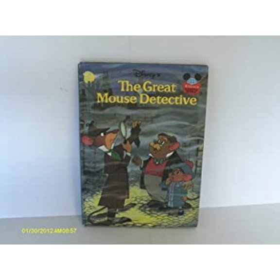 Pre-Owned Walt Disney Pictures Presents the Great Mouse Detective (Disney's Wonderful World of Reading) Paperback