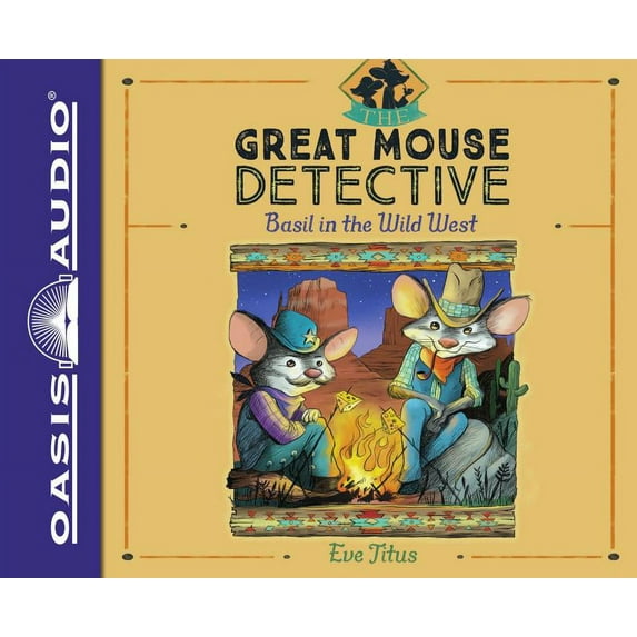 The Great Mouse Detective: Basil in the Wild West (Library Edition) (Series #4) (CD-Audio)