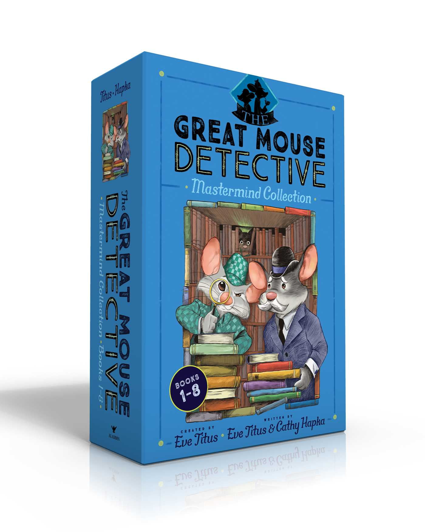 EVE TITUS; CATHY HAPKA The Great Mouse Detective: The Great Mouse Detective Mastermind Collection Books 1-8 (Boxed Set) : Basil of Baker Street; Basil and the Cave of Cats; Basil in Mexico; Basil in the Wild West; Basil and the Lost Colony; Basil and the Big Cheese Cook-Off; Basil and the Royal Dare; Basil and the Library Ghost (Paperback)