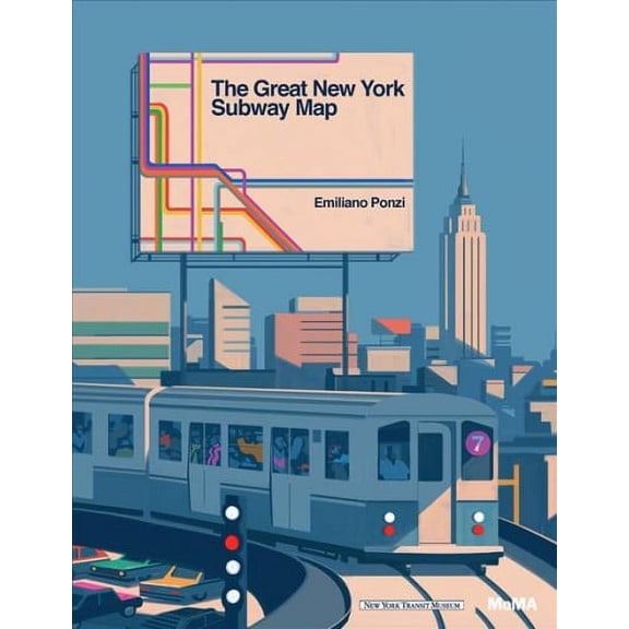 The Great New York Subway Map (Hardcover)
