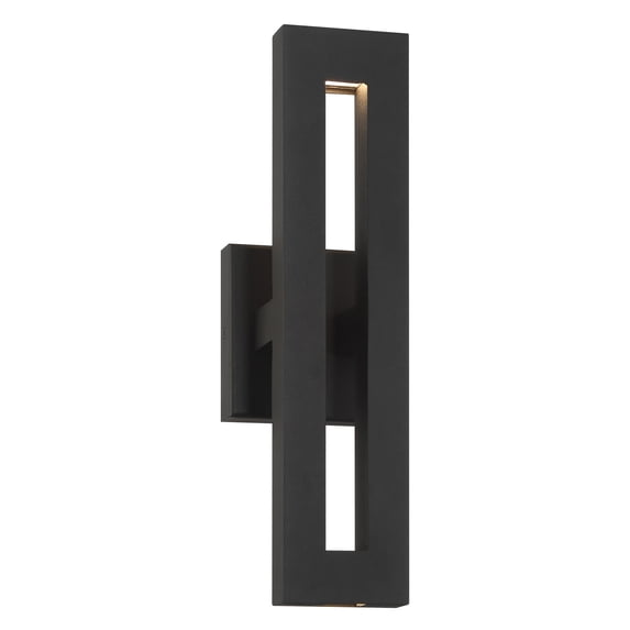 The Great Outdoors 73370-L Paddock 16" Tall Led Ada Outdoor Wall Sconce - Sand Coal