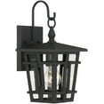 thumbnail image 1 of The Great Outdoors 77900 Fieldstone 14" Tall Outdoor Wall Sconce - Sand Coal Black, 1 of 3