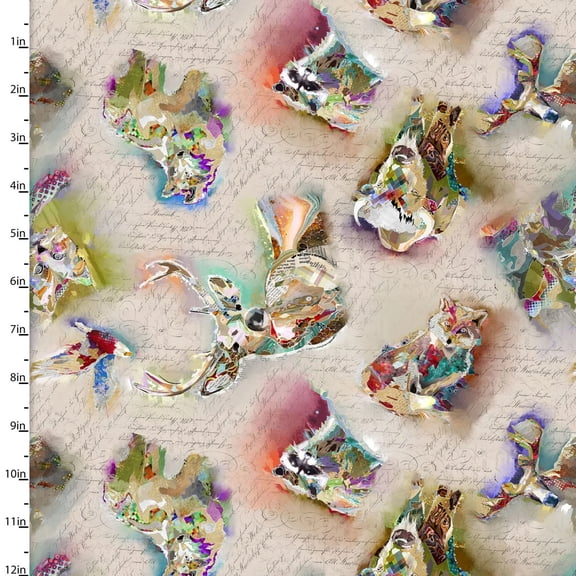 The Great Outdoors Allover Cotton Fabric