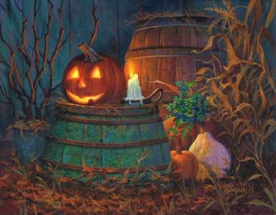 The Great Pumpkin Canvas Art - Michael Humphries (22 x 28)