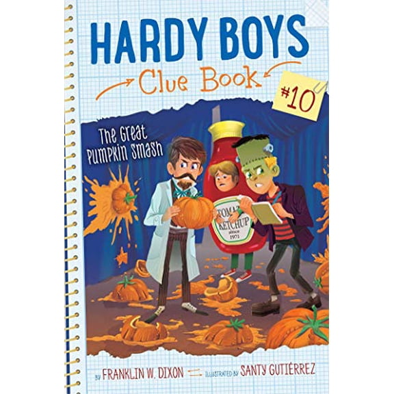 Pre-Owned The Great Pumpkin Smash: 10 (Hardy Boys Clue Book) Paperback