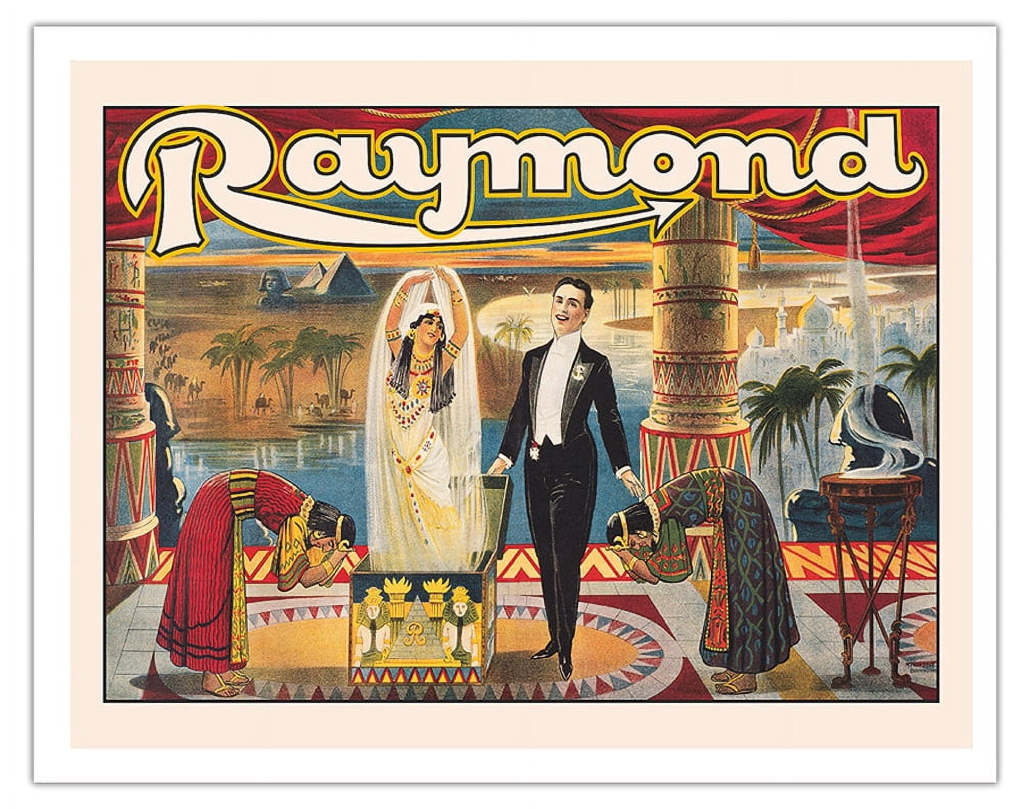 The Great Raymond Magician - Egyptian Show at Stoll Theater - Vintage ... The Great Raymond Magician - Egyptian Show at Stoll Theater - Vintage ...