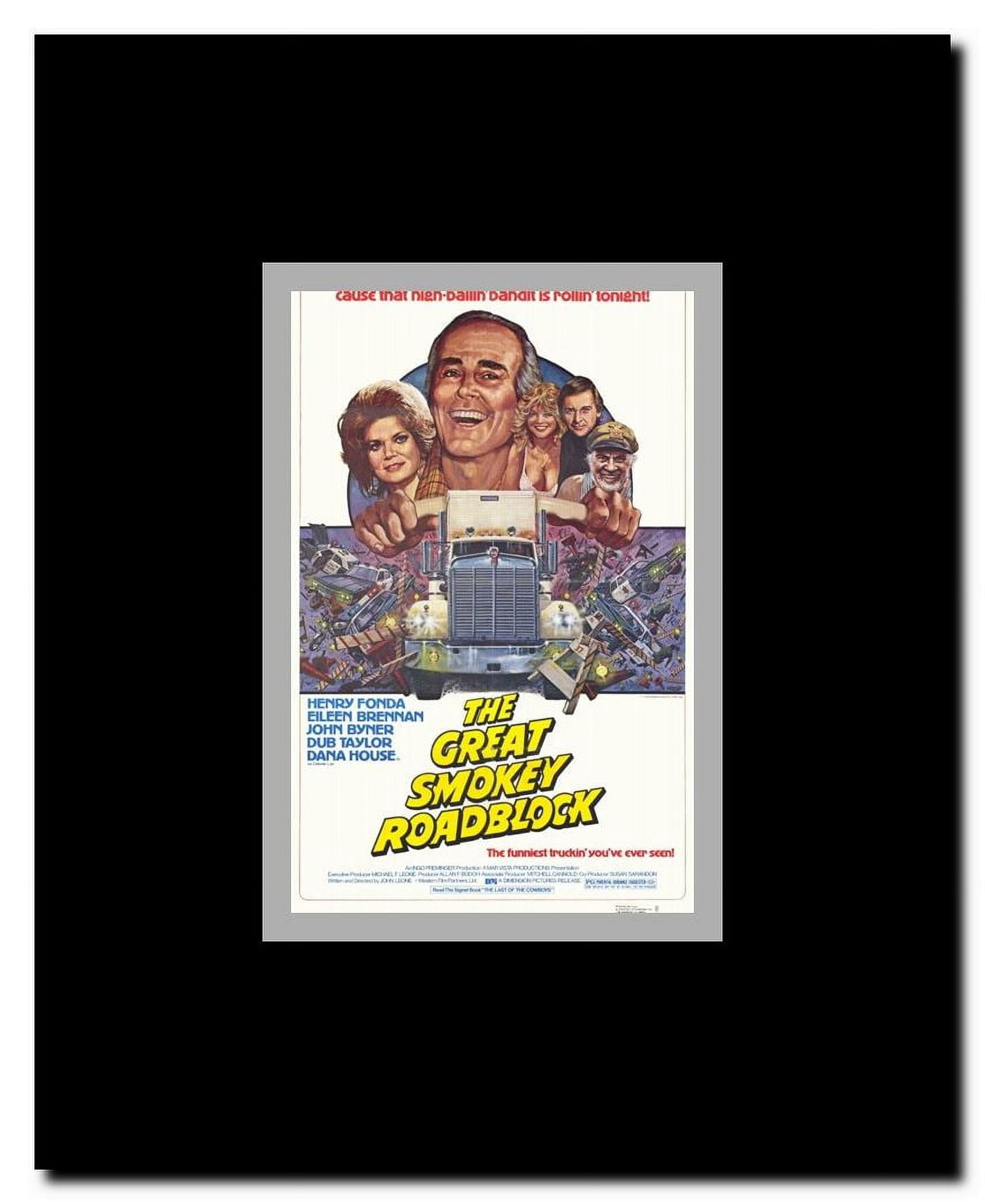 The Great Smokey Roadblock Framed Movie Poster