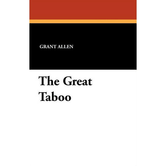 The Great Taboo, (Paperback)