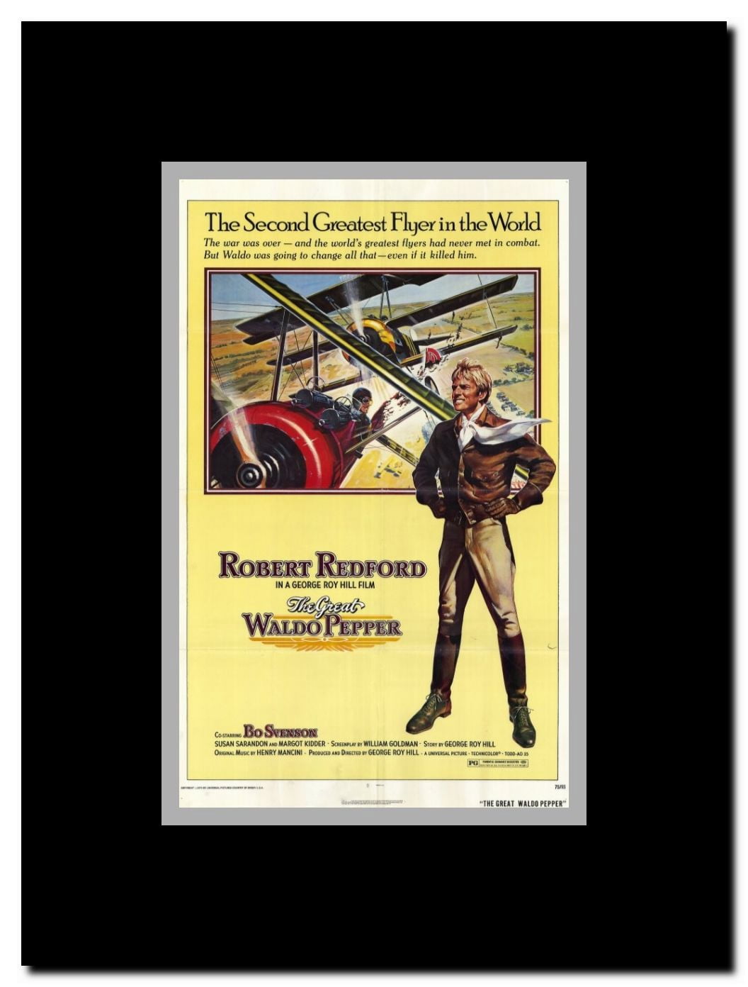 The Great Waldo Pepper Framed Movie Poster