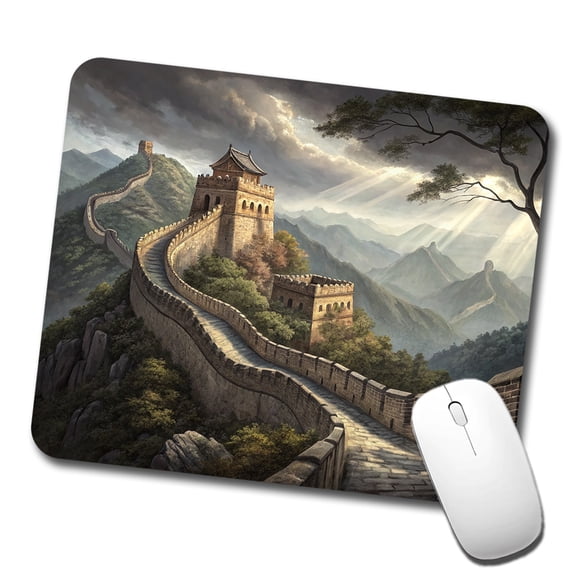 The Great Wall Of China Mouse Pad Low Profile Gaming Mat