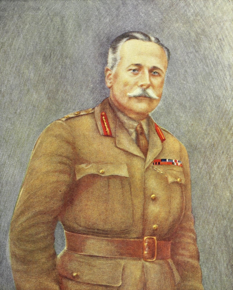 The Great War 1917 Field Marshal Sir Douglas Haig Canvas Art - Unknown (18 x 24)