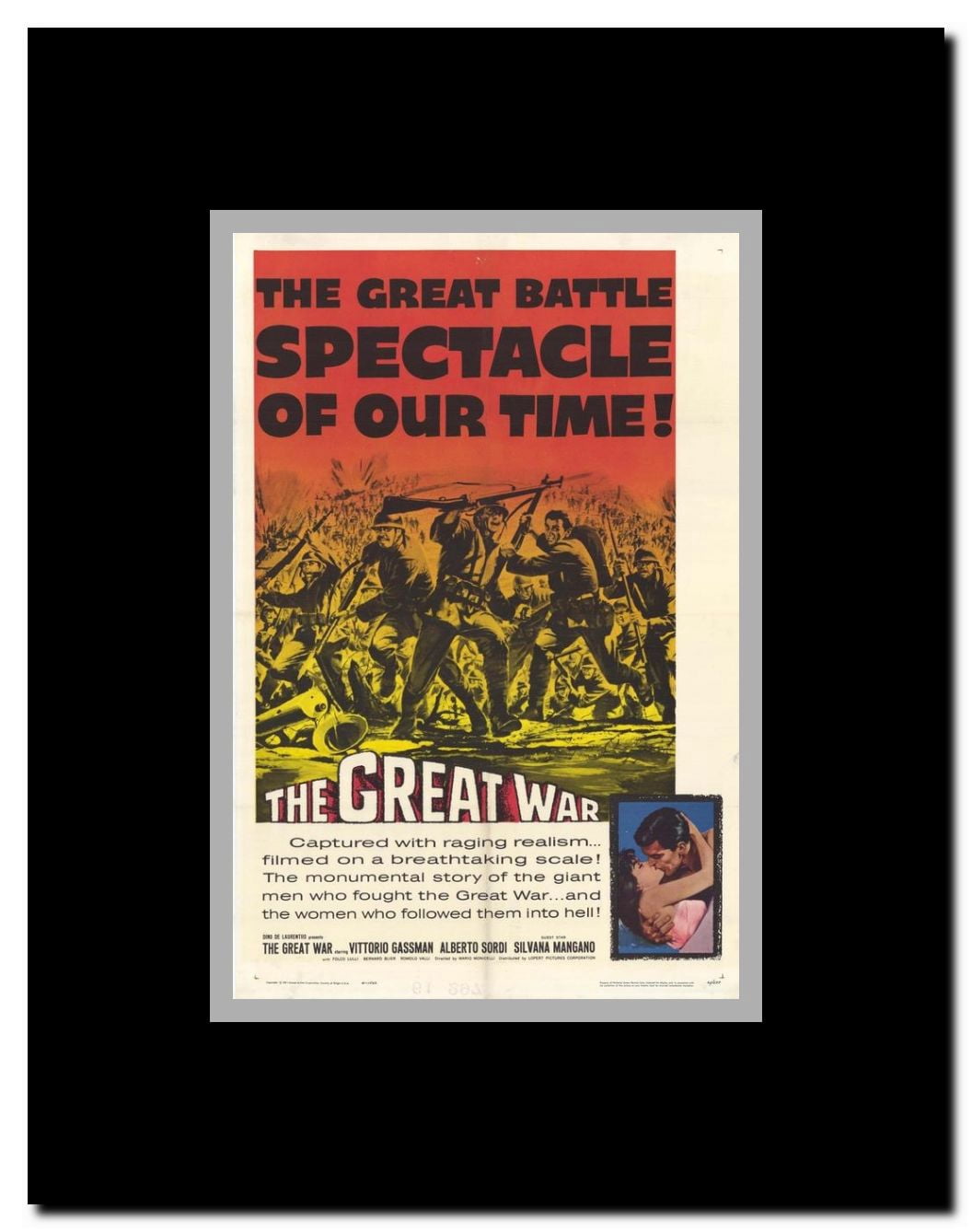 The Great War Framed Movie Poster