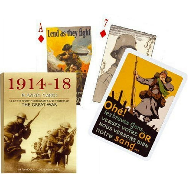 The Great War World War I Playing Cards Deck