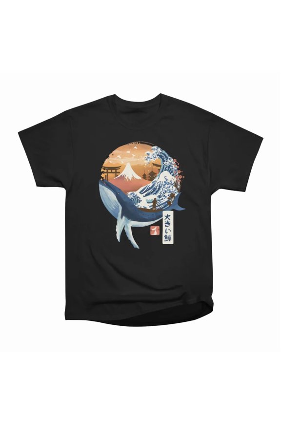 The Great Whale T-Shirt Tee Gift For Him Merch For Her Apparel For Friend