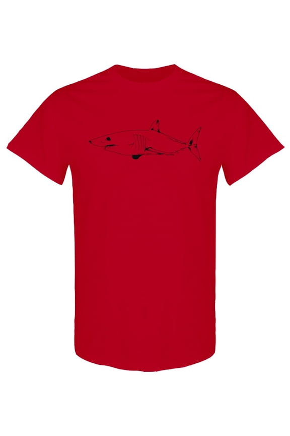 The Great White Shark T-Shirt Men -Image by Shutterstock, Male Medium