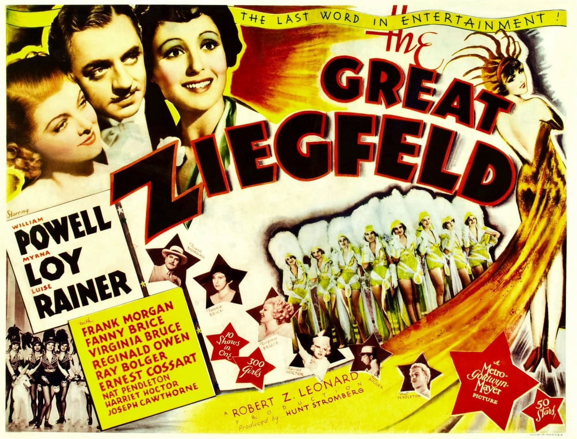 The Great Ziegfeld Canvas Art - (28 x 22)