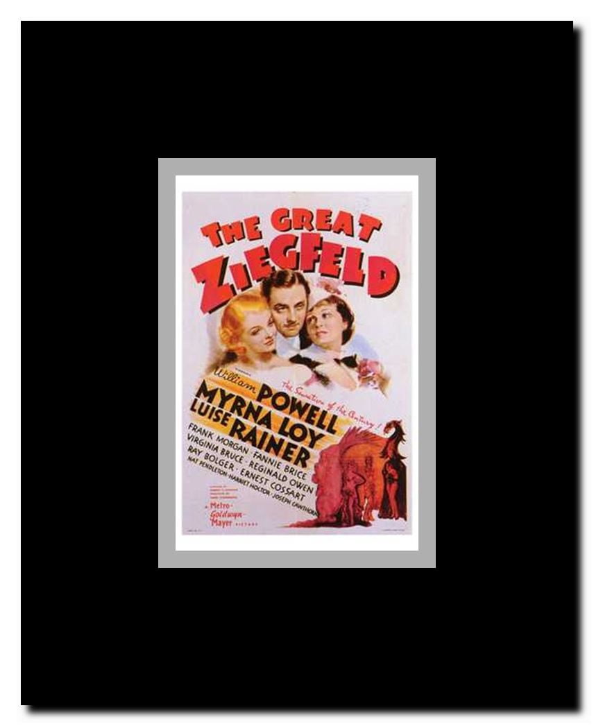 The Great Ziegfeld Framed Movie Poster