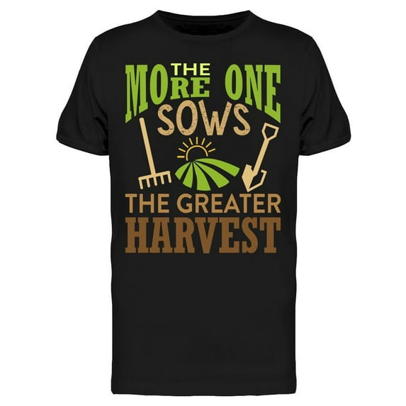 The Greater Harvest T-Shirt Men -Image by Shutterstock Men T-Shirt, Male Large