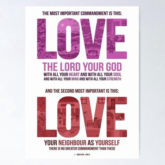 The Greatest Commandment Poster, Poster Only